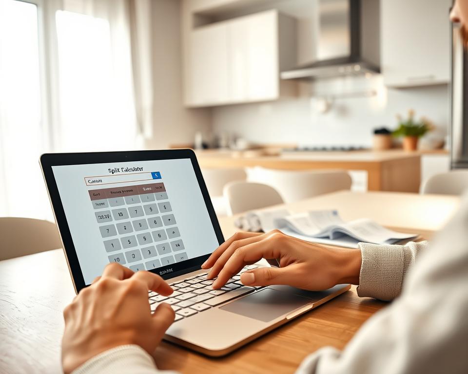 Cómo dividir cuentas con una calculadora en línea