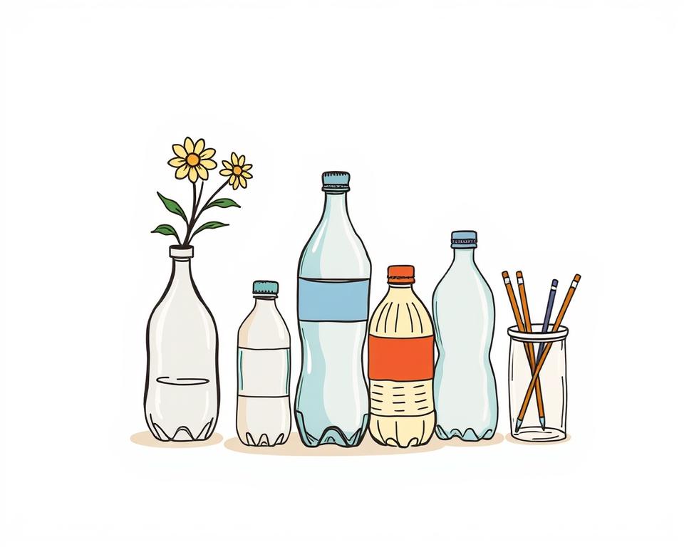 Ideas simples para reutilizar botellas de plástico