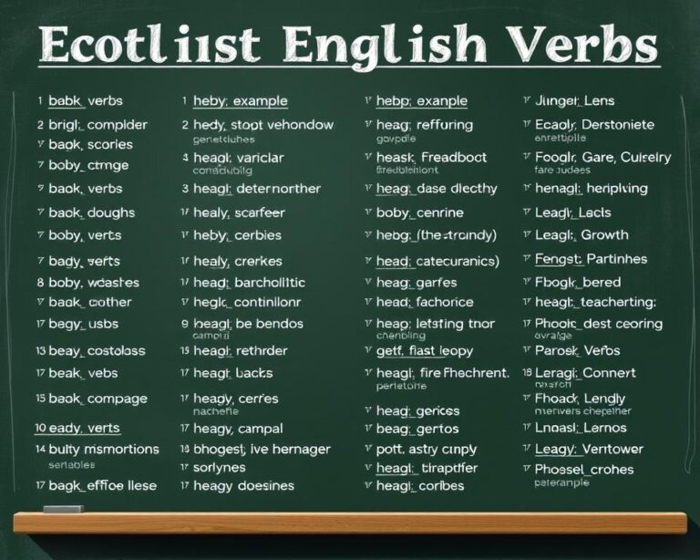 Lista de verbos más usados en inglés con ejemplos