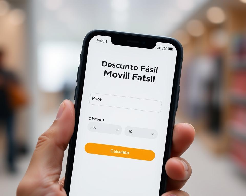 descuento móvil fácil
