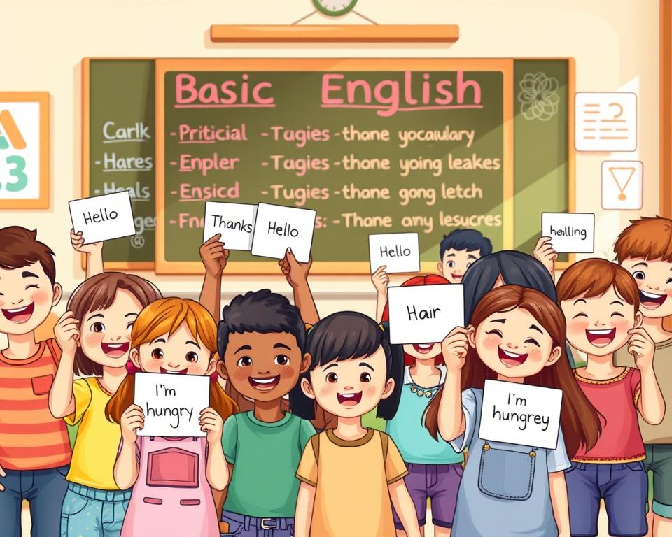 frases básicas en inglés para niños
