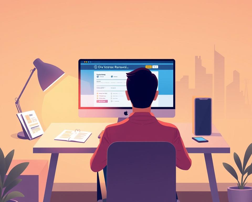 renovación licencia de conducir en línea