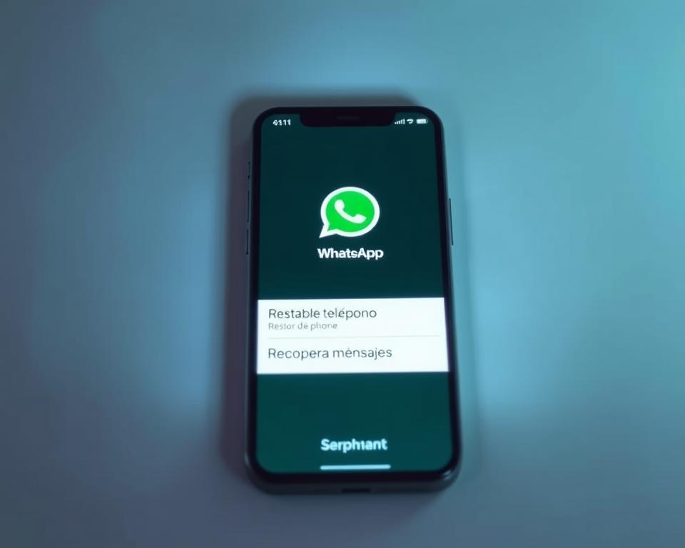 restablecer teléfono recuperar mensajes WhatsApp