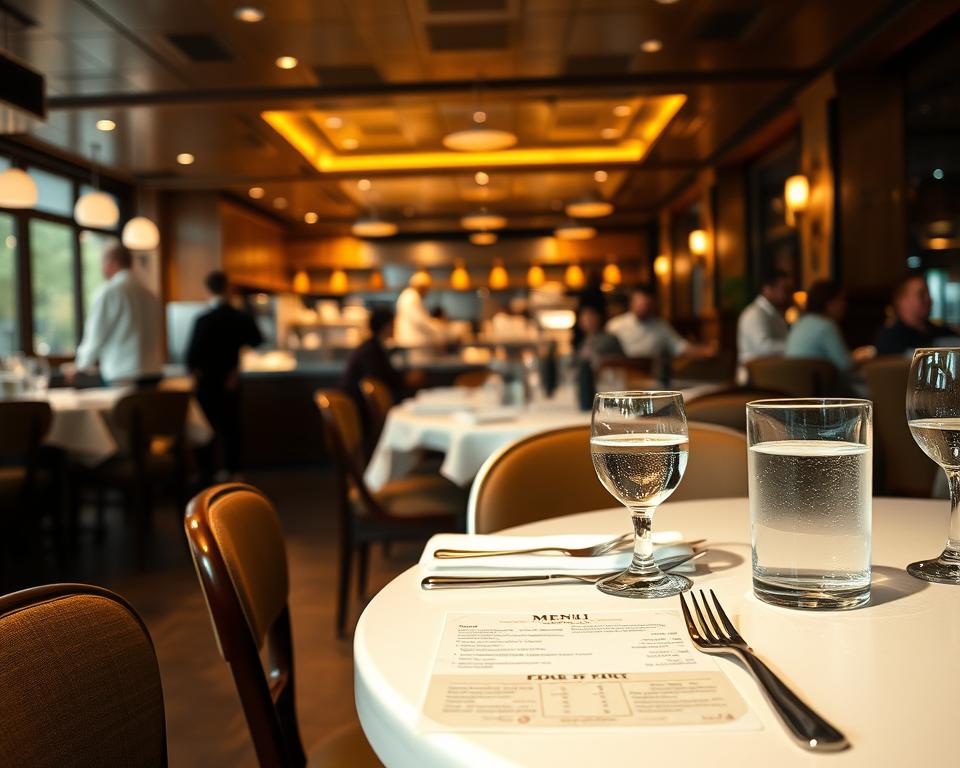 vocabulario en inglés para restaurantes