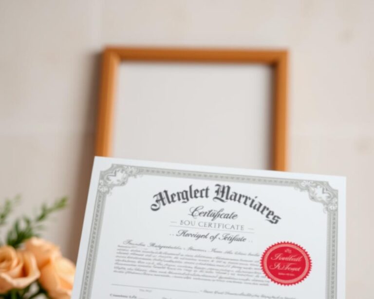 acta de matrimonio en línea gratis