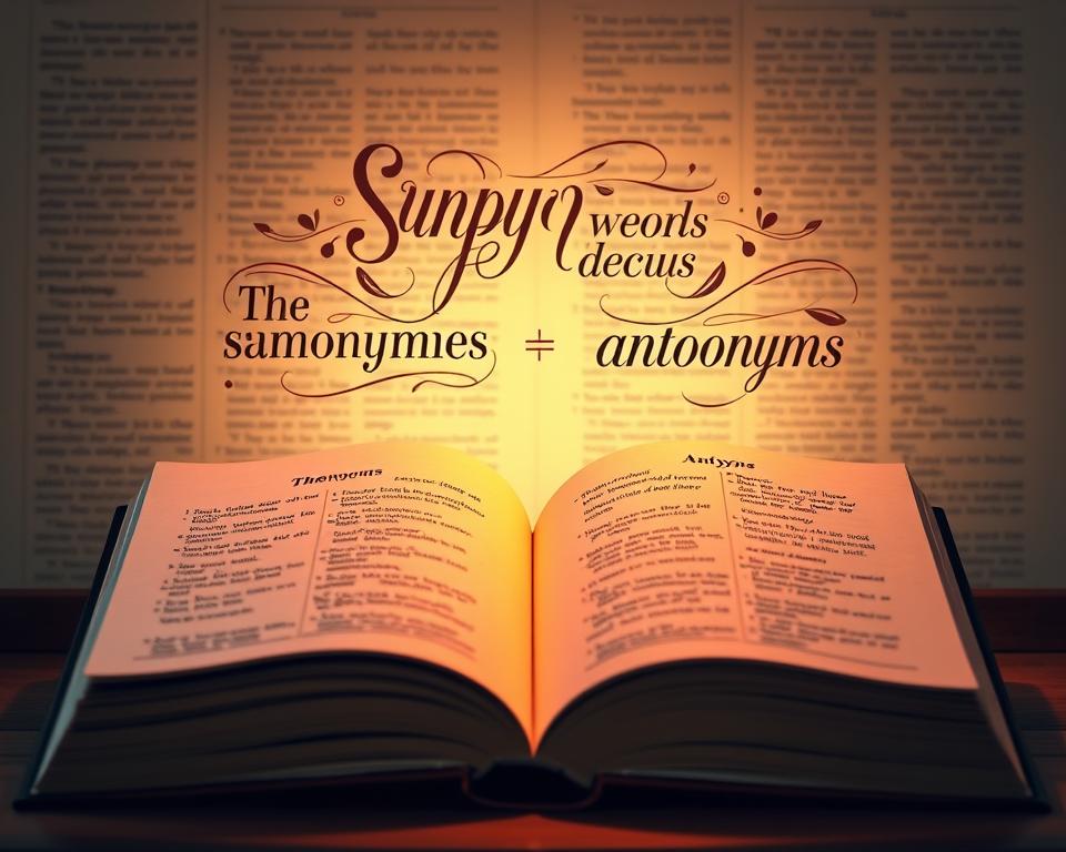 Entendiendo la diferencia entre sinónimos y antónimos