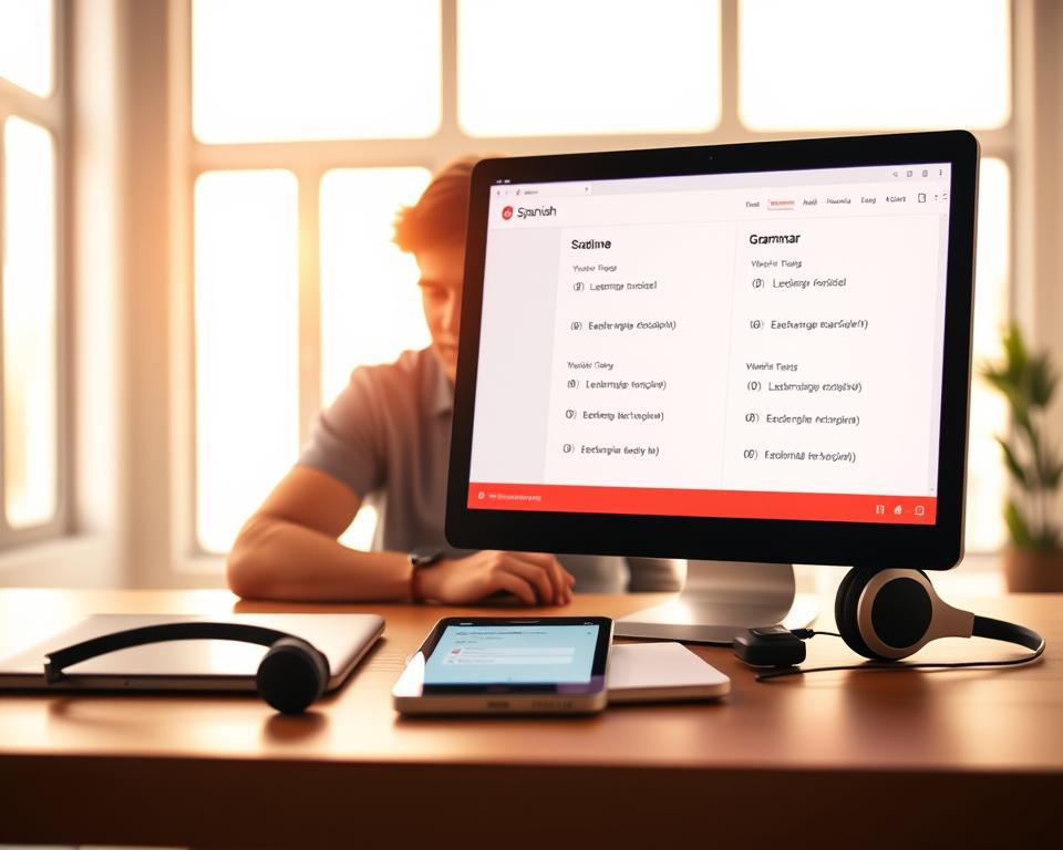 ejercicios de gramática en línea