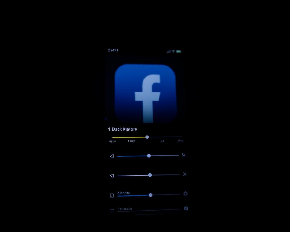 personalizar modo oscuro Facebook