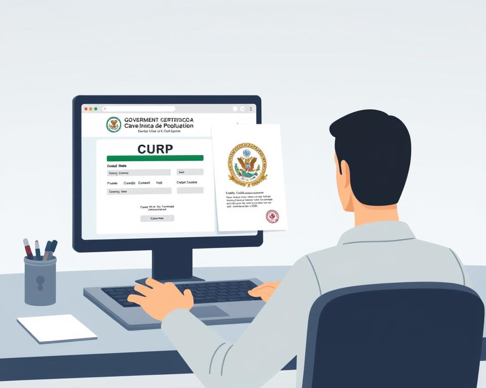 sacar CURP certificada en línea