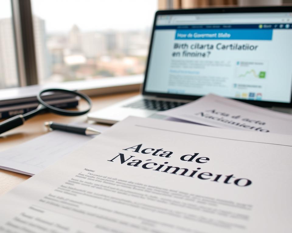cómo obtener acta de nacimiento gratis