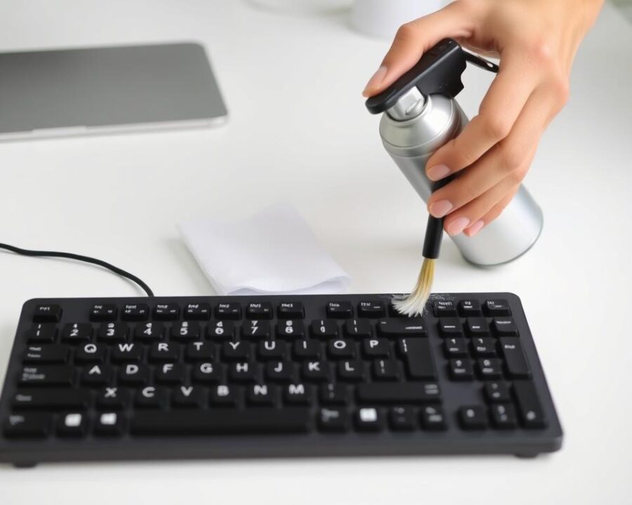 Guía Rápida: Cómo Limpiar el Teclado del Ordenador