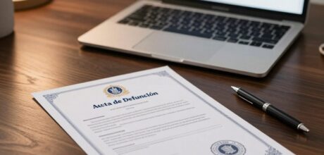 Obtén Acta de Defunción en Línea Fácilmente