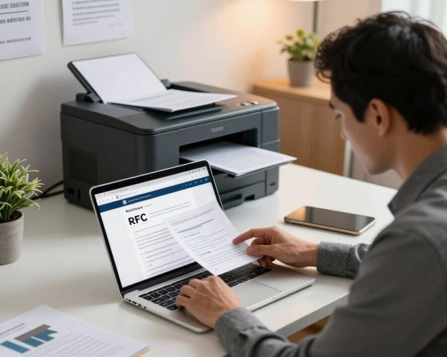 Cómo Imprimir Constancia de RFC en Línea