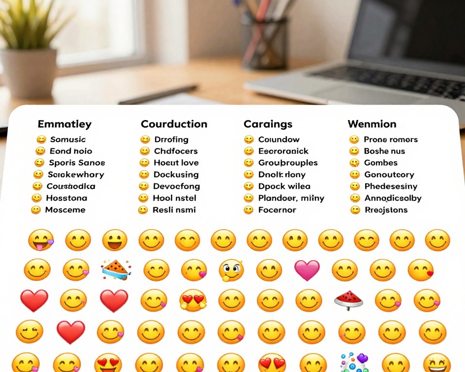 listas prácticas emojis