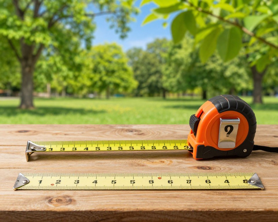 pulgadas pies metros